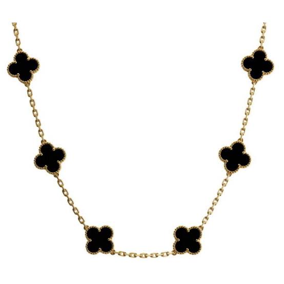 Elegant Clover Charm Necklace