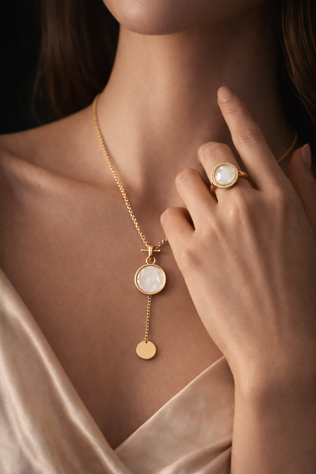 Ivory Drop Luxury Set