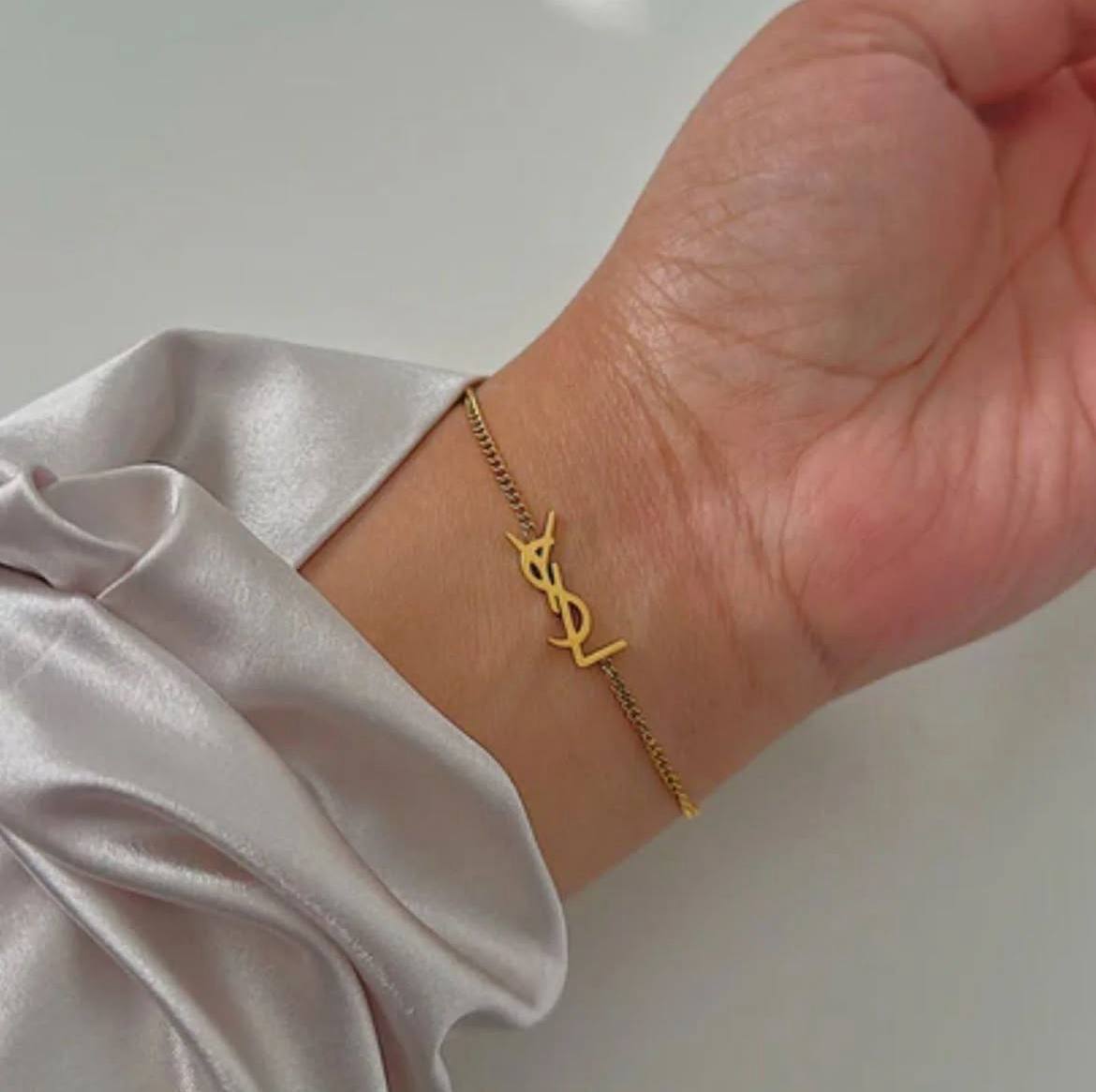 Luxe YSL Chain Bracelet